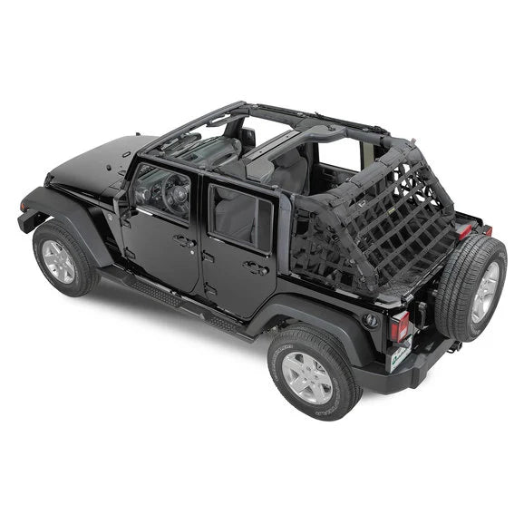 Load image into Gallery viewer, Dirtydog 4X4 Rear Netting for 07-18 Jeep Wrangler Unlimited JK 4 Door
