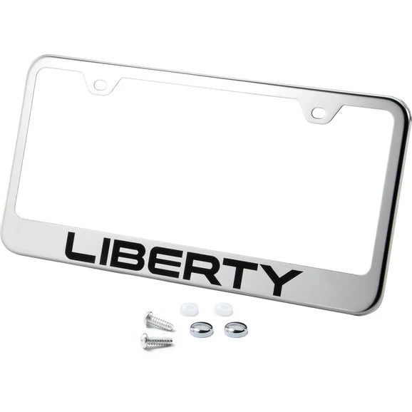 Automotive Gold Premiere Collection Etched Liberty Logo License Plate Frame