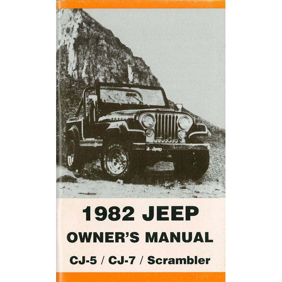 Load image into Gallery viewer, Bishko Automotive Literature Factory Authorized Owners Manuals for 72-86 CJ Jeep Models
