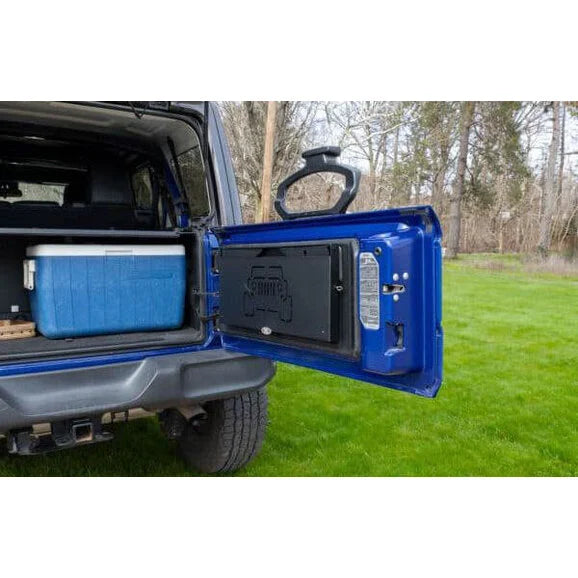 Load image into Gallery viewer, EZ 4X4 Aluminum Folding Tailgate Table for 07-24 Jeep Wrangler JK &amp; JL
