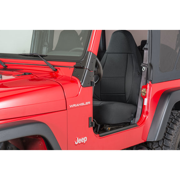 Load image into Gallery viewer, Kentrol Stainless Steel Entry Guards for 97-06 Jeep Wrangler TJ &amp; Unlimited
