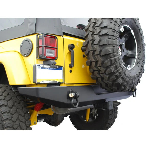 Load image into Gallery viewer, HyLine OffRoad 400200110 Standard Rear Bumper for 07-18 Jeep Wrangler JK
