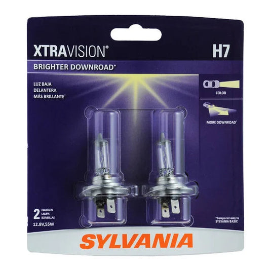 Sylvania H7XV.BP2 #H7 XtraVision Halogen Headlight Bulb 2 Pack