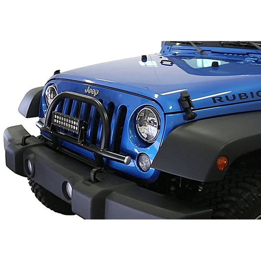 Rock Hard 4X4 RH6061 Light Mount with Grill Guard for 07-18 Jeep Wrangler & Wrangler Unlimited with Factory Bumper