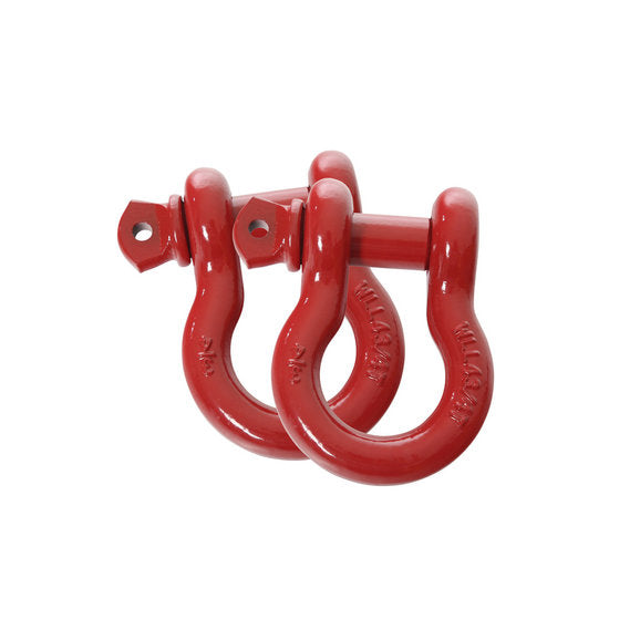 Load image into Gallery viewer, Overland Vehicle Systems 3/4&quot; 4.75 Ton D-Ring Recovery Shackles
