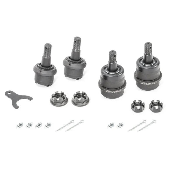 Teraflex 3442002 Heavy Duty Ball Joint Set without Knurling for 07-18 Jeep Wrangler JK