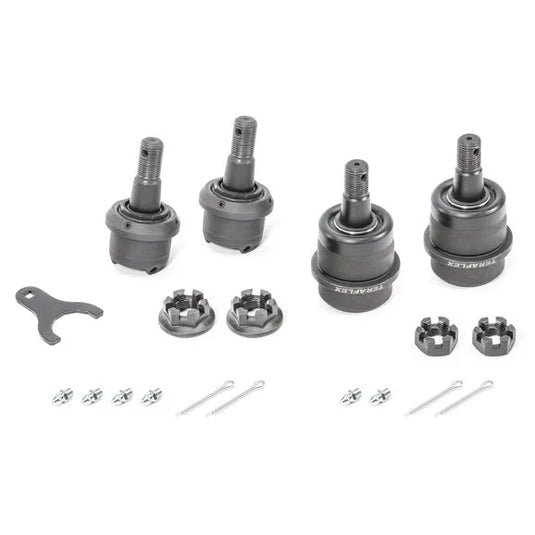 Teraflex 3442002 Heavy Duty Ball Joint Set without Knurling for 07-18 Jeep Wrangler JK