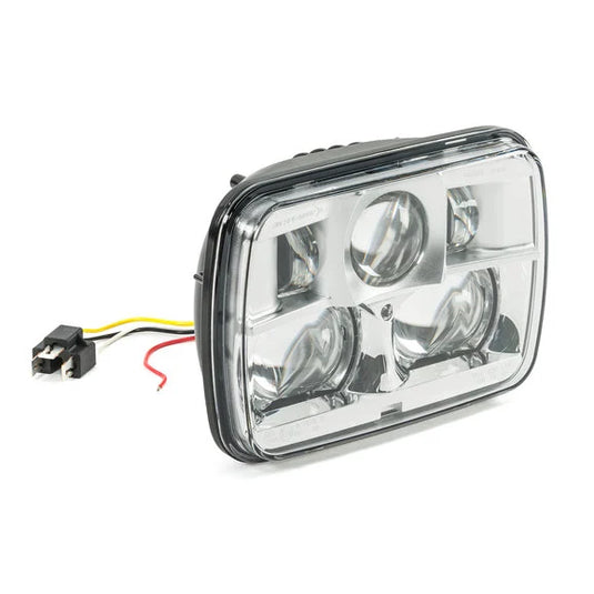 J.W. Speaker 8900 LED Headlight Kit for 84-01 Jeep Wrangler YJ, Cherokee XJ & Comanche MJ