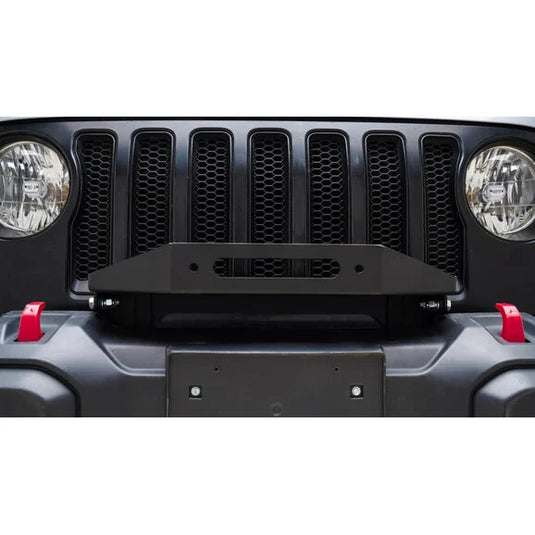 Paramount Automotive 81-20104 External Winch Plate for 18-23 Jeep Wrangler JL & Gladiator JT