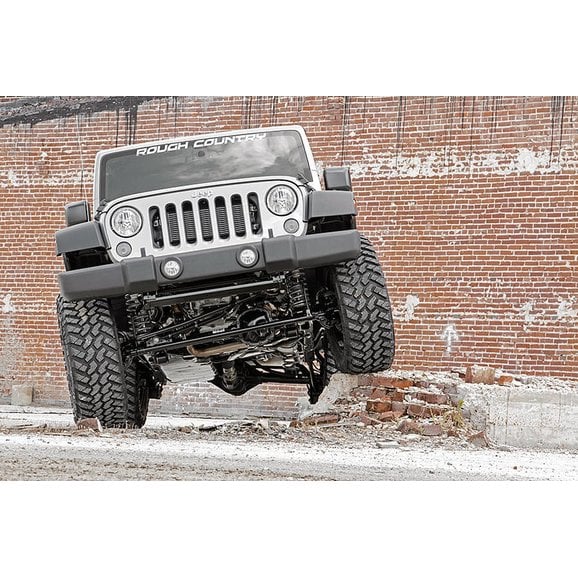 Load image into Gallery viewer, Rough Country 4in Suspension Lift Kit for 07-18 Jeep Wrangler Unlimited JK
