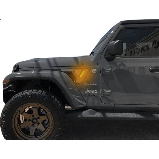 Oracle Lighting 5861-504 Sidetrack Fender LED Lighting System for 18-22 Jeep Wrangler JL & Gladiator JT