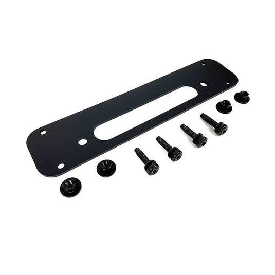 Mopar 82214787 Winch Fairlead Center Adapter Plate for 15-18 Jeep Wrangler JK with 10th Anniversary Front Bumper