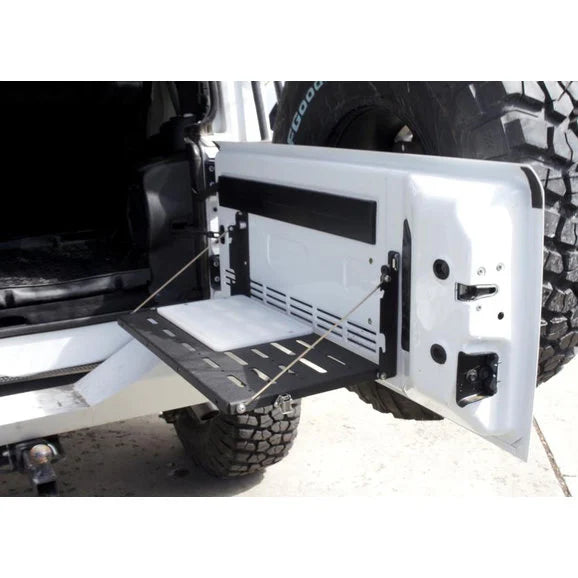 Load image into Gallery viewer, Teraflex 4804181 MP Tailgate Table without Cutting Board for 07-18 Jeep Wrangler JK
