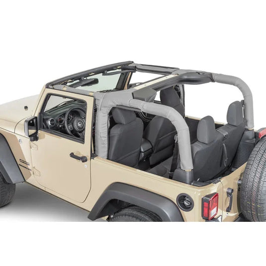 Dirtydog 4X4 Roll Bar Covers for 07-18 Jeep Wrangler JK 2 Door