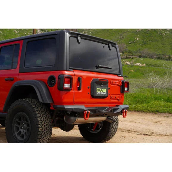 Load image into Gallery viewer, DV8 Offroad TSJL-04 Spare Tire Delete for 18-23 Jeep Wrangler JL
