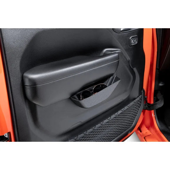 Load image into Gallery viewer, Quadratec SLT-JK938 Front Door Handle Storage Trays for 18-22 Jeep Wrangler JL &amp; Gladiator JT
