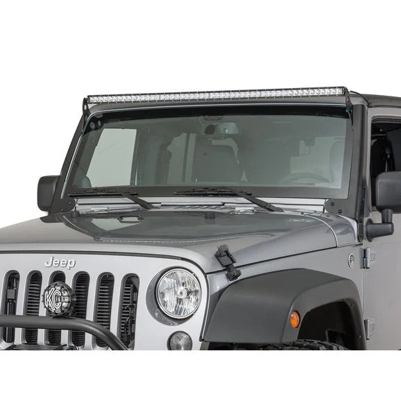 Load image into Gallery viewer, HyLine OffRoad 400.600.100 LED Light Bar Mount for 07-18 Jeep Wrangler JK
