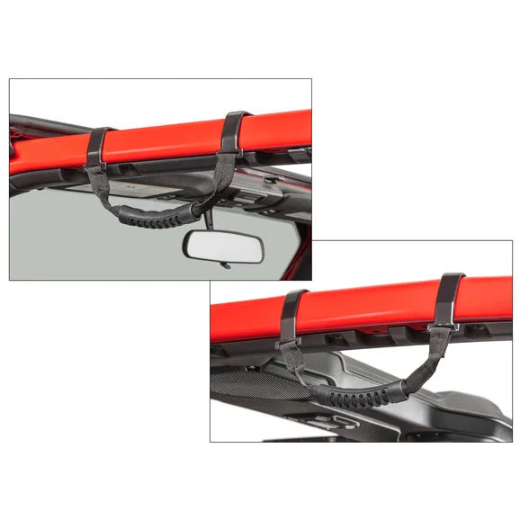 Load image into Gallery viewer, Quadratec Grab Handles for 18-23 Jeep Wrangler JL &amp; Gladiator JT
