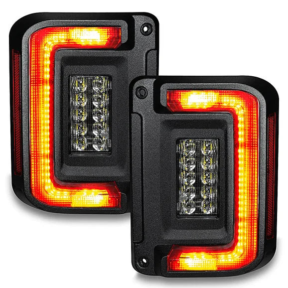 Load image into Gallery viewer, Oracle Lighting 5891-504-T Flush Mount Tail Lights for 07-18 Jeep Wrangler JK
