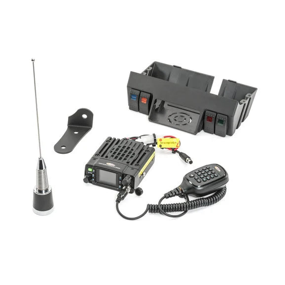 Load image into Gallery viewer, Daystar GMRS Radio with Upper Windshield Mount, and Switches for 07-18 Jeep Wrangler JK
