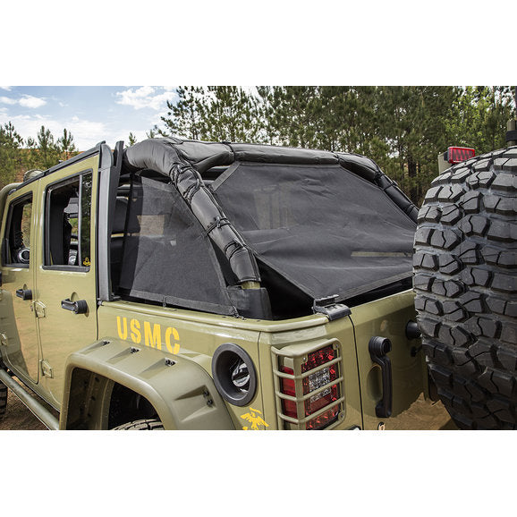 Load image into Gallery viewer, Rugged Ridge 13579.42 Eclipse Cargo Barrier for 07-18 Jeep Wrangler Unlimited 4 Door
