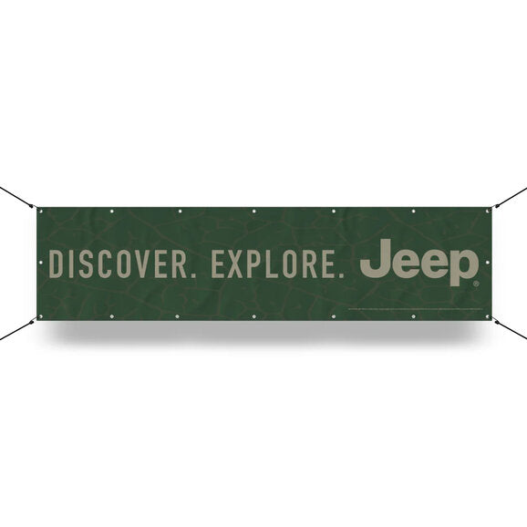 Load image into Gallery viewer, Jeep Merchandise Jeep Logo Banner
