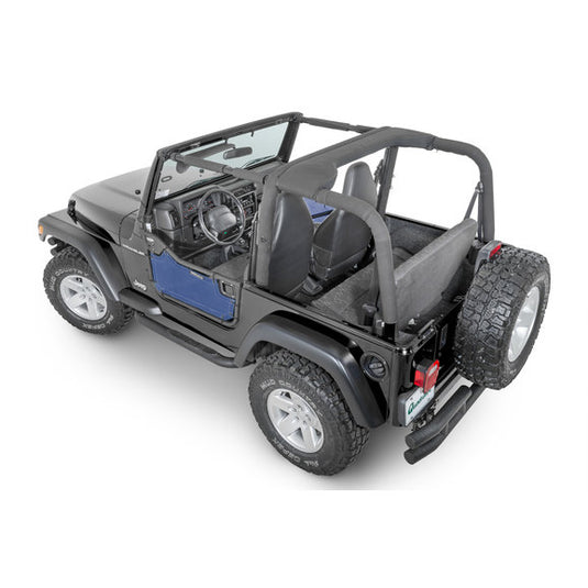 SpiderWebShade ShadeSkins for 97-06 Jeep Wrangler TJ with Rancho Tubular Doors