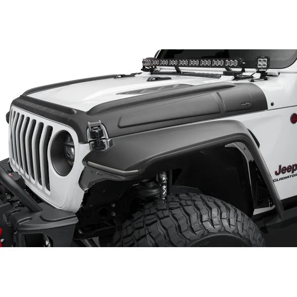 Bushwacker 14131 Trail Armor Hood Armor for 18-24 Jeep Wrangler JL and Gladiator JT