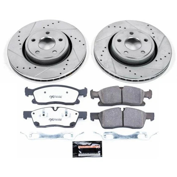 Power Stop K6536-36 Front Z36 Extreme Performance Truck & Tow Brake Kit for 13-15 Jeep Grand Cherokee WK