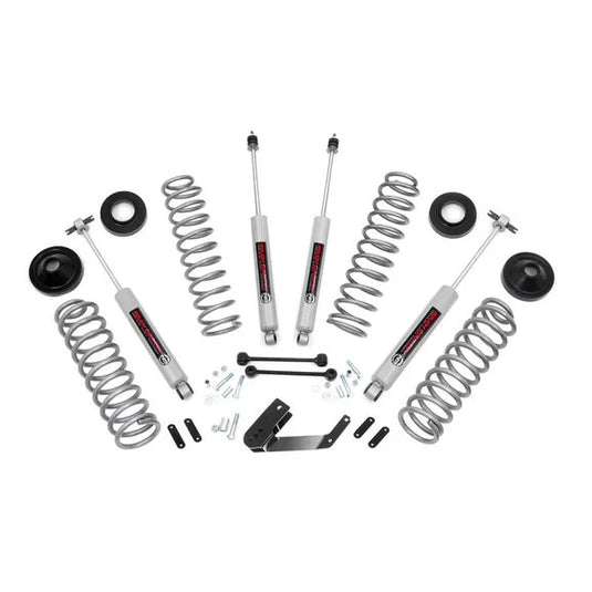 Rough Country 3.25in Suspension and Spacer Lift Kit for 07-18 Jeep Wrangler JK