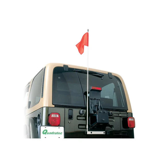 Quadratec Replacement Red Trail Flag