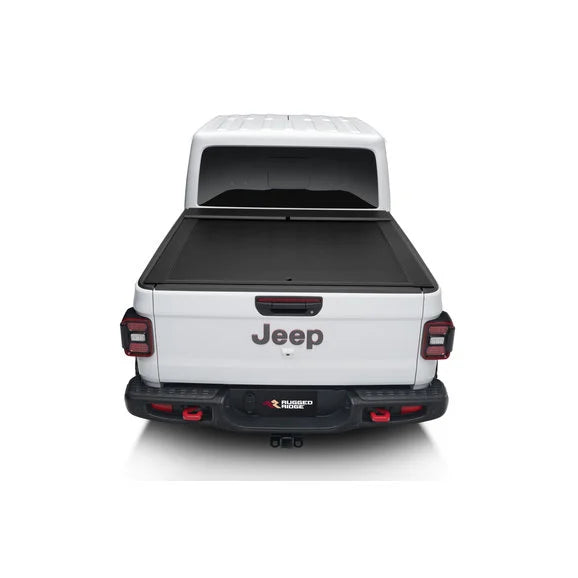 Load image into Gallery viewer, Rugged Ridge Armis Retractable Bed Cover for 20-24 Jeep Gladiator JT
