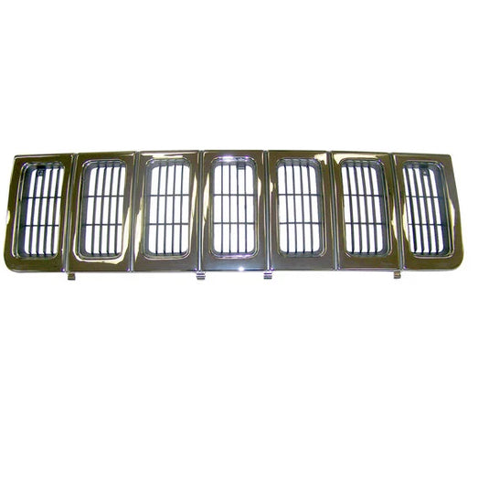 Crown Automotive 55055059 Chrome Grille Panel for 96-98 Jeep Grand Cherokee ZJ