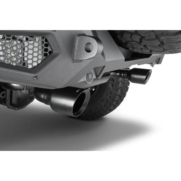 Load image into Gallery viewer, Quadratec Axle Back Exhaust for 18-24 Jeep Wrangler JL with 3.6L or 2.0L Engine
