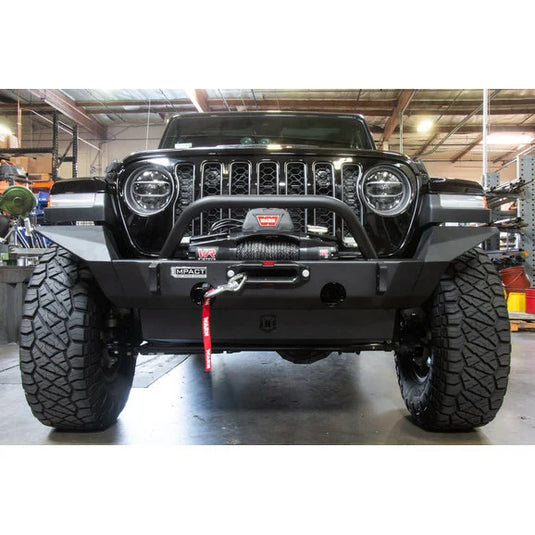 ICON Vehicle Dynamics Impact Front Bumper End Caps for 18-24 Jeep Wrangler JL & Gladiator JT