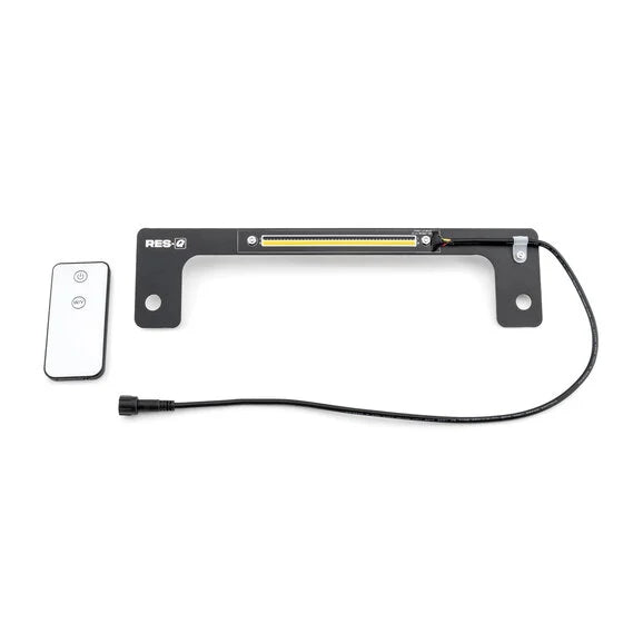 Load image into Gallery viewer, Quadratec RES-Q Premium Winch Fairlead LED Light Bracket
