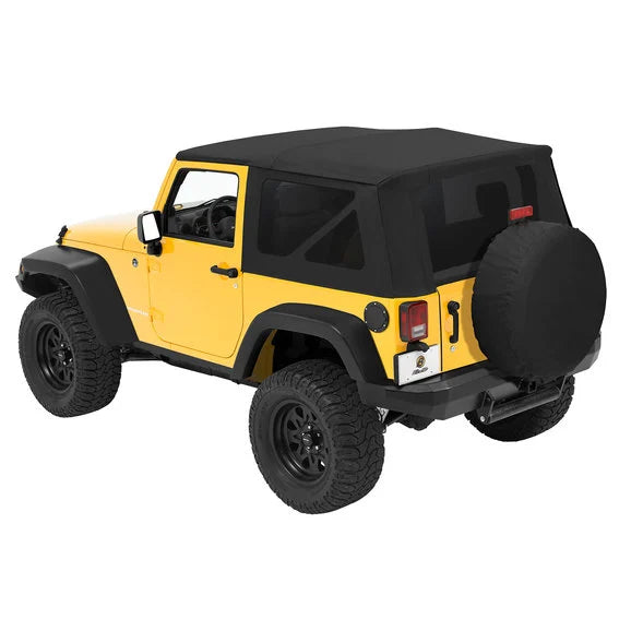 Bestop 79146-35 Sailcloth Replace-a-top Soft Top with Tinted Windows for 10-18 Jeep Wrangler JK 2 Door