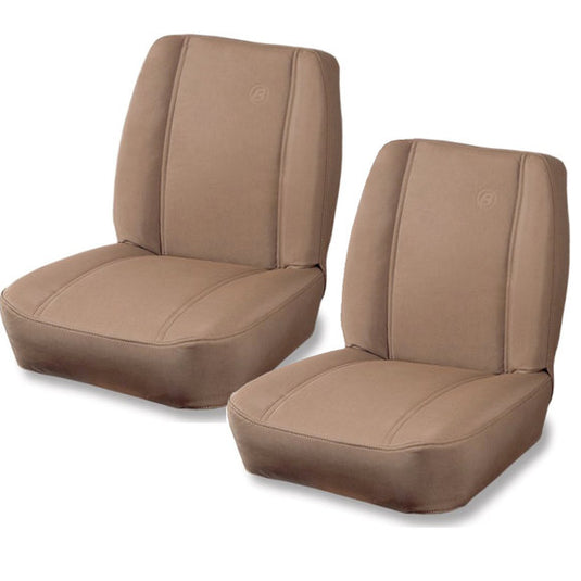 Bestop TrailMax II Classic Low Back Front Seats for 76-06 Jeep CJ-5, CJ-7, CJ-8 Scrambler, Wrangler YJ, TJ & Unlimited