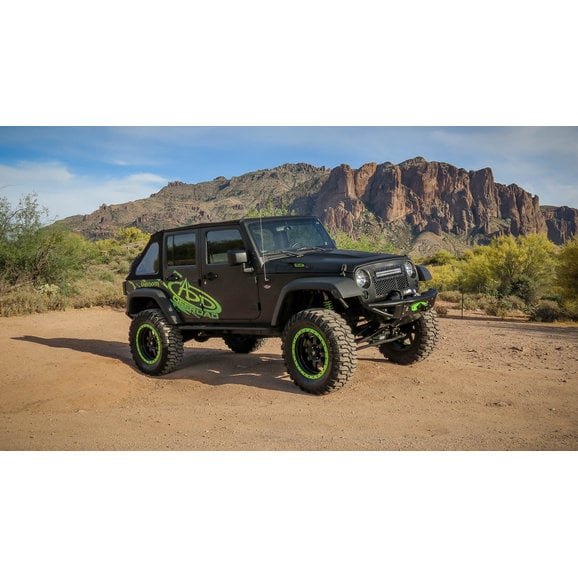 Load image into Gallery viewer, ADD Offroad F952271370103 Venom Winch Mount Front Bumper for 07-18 Jeep Wrangler JK
