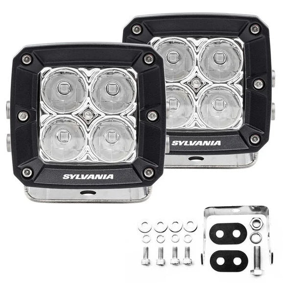 Load image into Gallery viewer, Sylvania ULCUBE3INSP2.BX2 Ultra 3&quot; LED Pod Cube-Spot Light Pair
