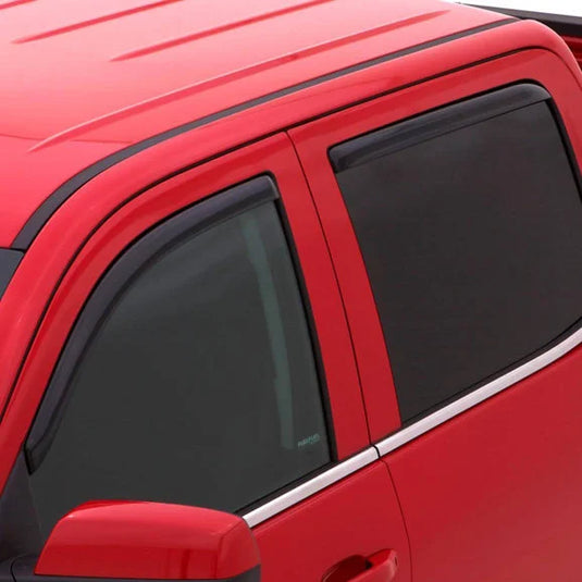 AVS 194981 Window Deflector Ventvisor In-Channel in Smoke (4 Piece) Set for 14-21 Jeep Cherokee KL