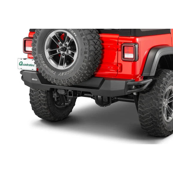 Load image into Gallery viewer, Quadratec QRC Rear Bumper for 18-24 Jeep Wrangler JL
