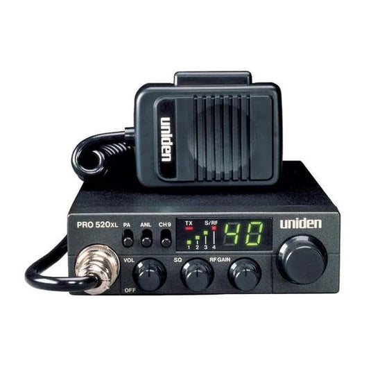 Uniden Pro 520XL 40 Channel Compact Mobile CB Radio