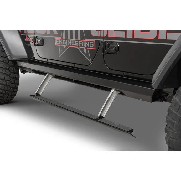 Load image into Gallery viewer, Rock Slide Engineering Gen III Step Sliders for 18-24 Jeep Wrangler JL Unlimited 4-Door
