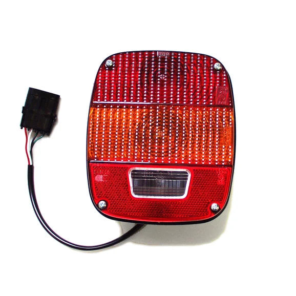 Crown Automotive 55155624AC Euro / Australian Tri-Color Tail Light for 97-06 Jeep Wrangler TJ