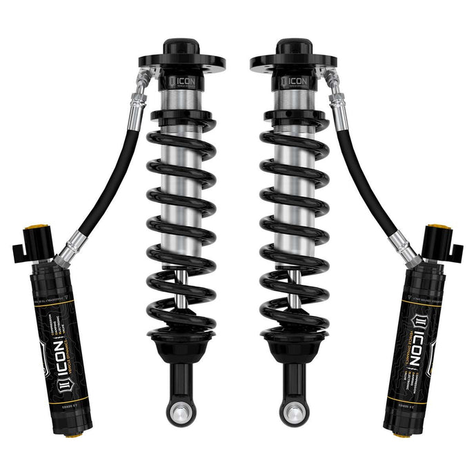 ICON 2022-2023 Ford F150 Lightning Lowered Front 2.5 VS Remote Reservoir CDEV Coilover Kit