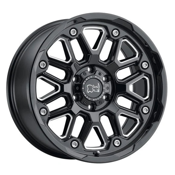 Black Rhino Hard Alloys Hollister Wheel for 07-24 Jeep Wrangler JL, JK & Gladiator JT