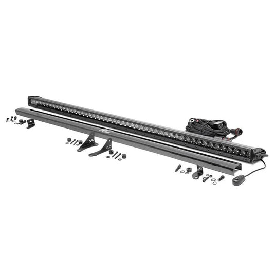 Rough Country 50in LED Light Bar with Cowl Mount Kit for 18-24 Jeep Wrangler JL & Gladiator JT