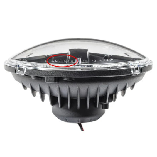 Quadratec Gen II LED Headlights for 55-06 Jeep Wrangler TJ, Unlimited & CJ