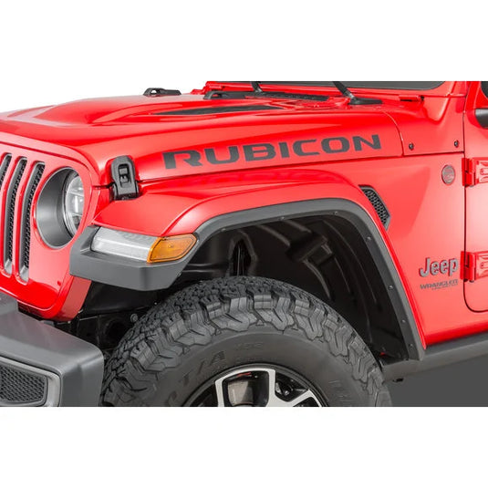 Mopar 6BM451XFAB Rubicon Hood Decal Graphic for 18-24 Jeep Wrangler JL & Gladiator JT